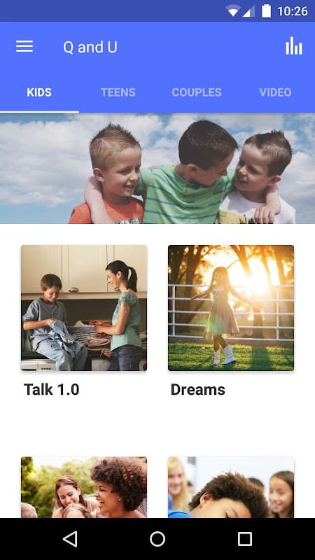 Q and U: Questions to Connect screenshot 1
