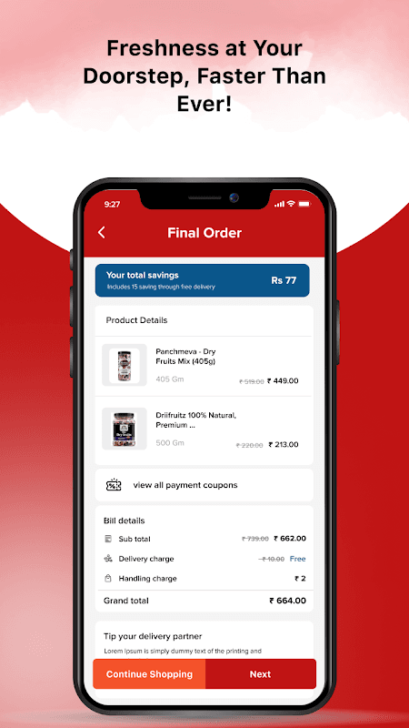 OnDoor - Online Grocery Shopping screenshot 5
