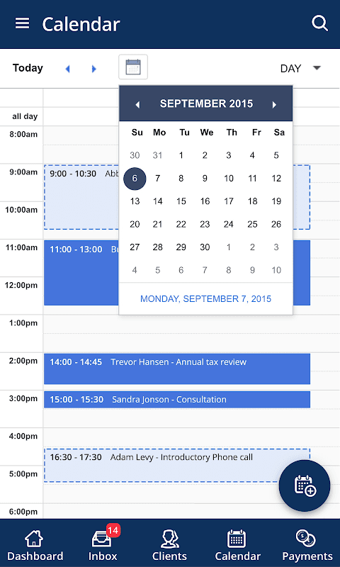 vcita CRM for Mobile screenshot 1