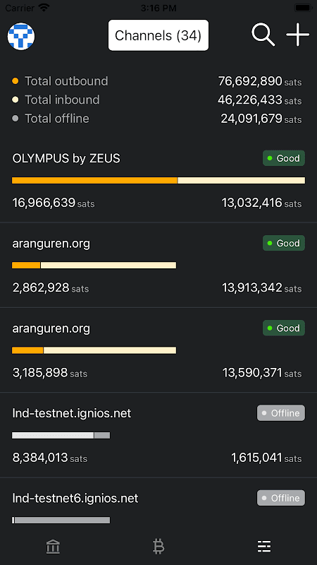 ZEUS Wallet screenshot 5
