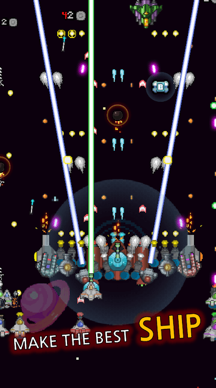 Grow Spaceship : Idle Shooting screenshot 5