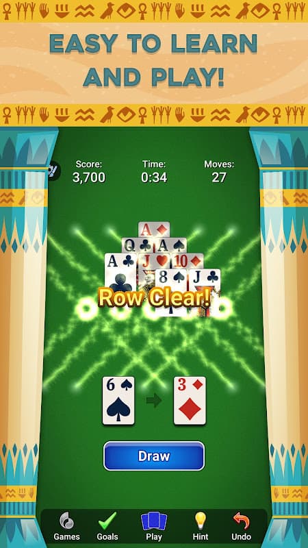 Pyramid Solitaire - Card Games screenshot 4
