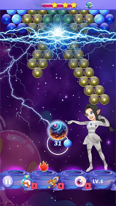 Bubble Pop Star Adventure screenshot 3