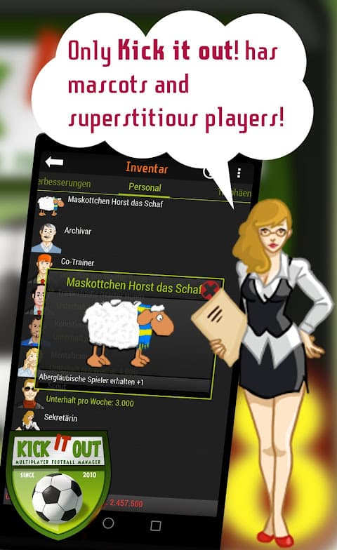 Kick it out Football Manager screenshot 2