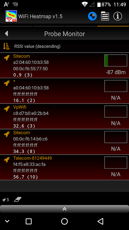 WiFi Heatmap screenshot 5