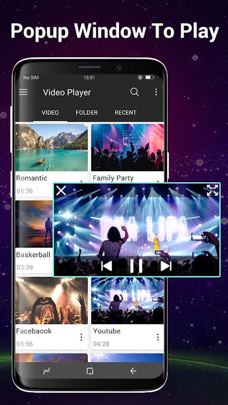 Video Player All Format for Android screenshot 2