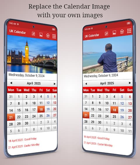 UK Calendar 2017 screenshot 6