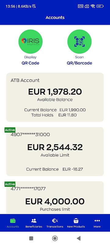 CrediaBank screenshot 2