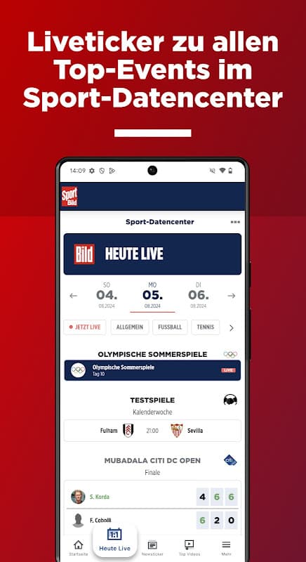 Sport BILD: Fussball, Bundesliga & Sport News live screenshot 3