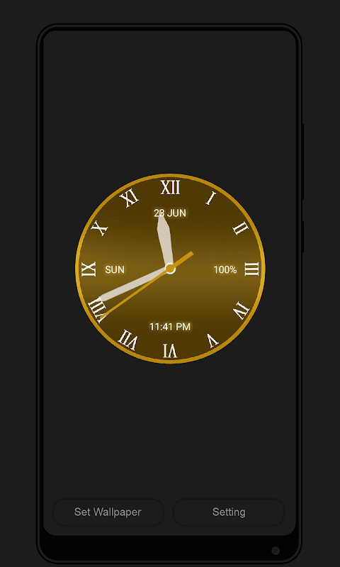 Analog Clock screenshot 1