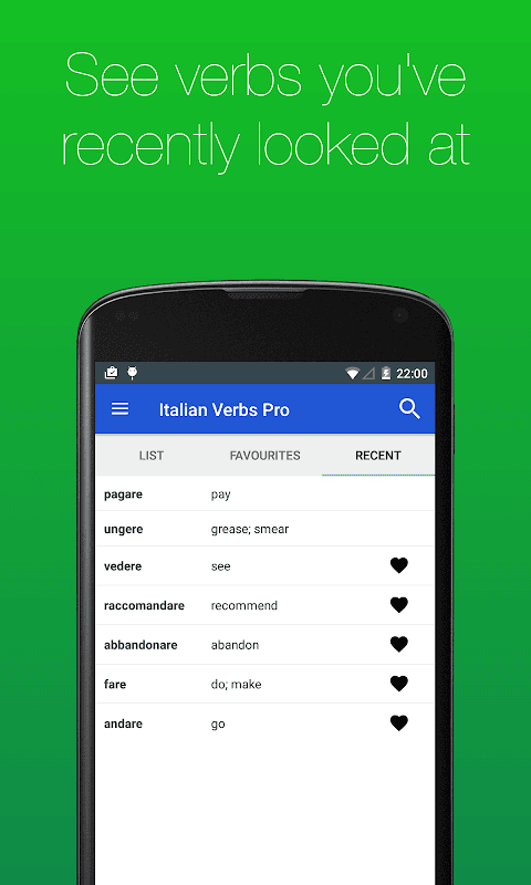 Italian Verb Conjugator screenshot 6