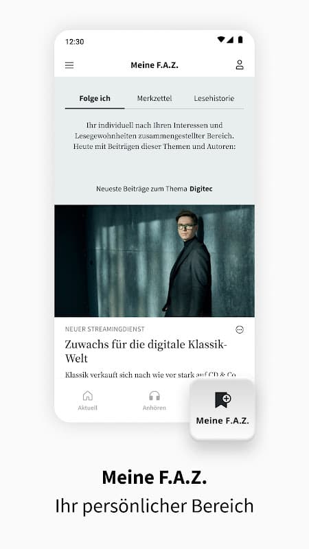F.A.Z. - Nachrichten screenshot 2
