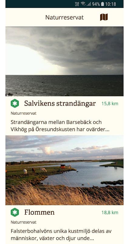 Naturkartan screenshot 2