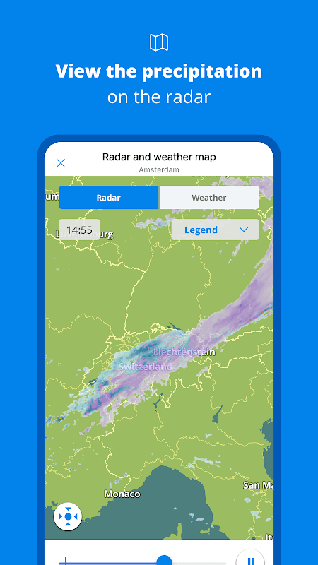 Weeronline: weer en regenradar screenshot 4
