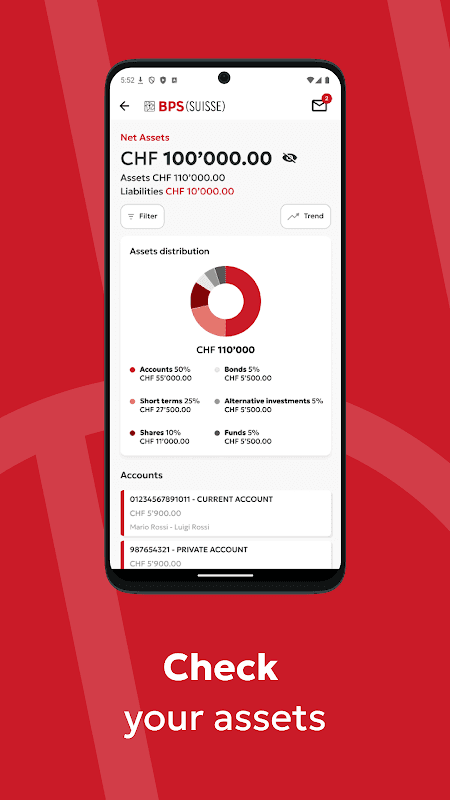 BPS SUISSE GoBanking screenshot 3
