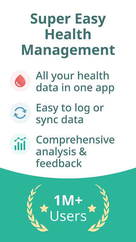 Health2Sync - Glucose Tracker screenshot 1