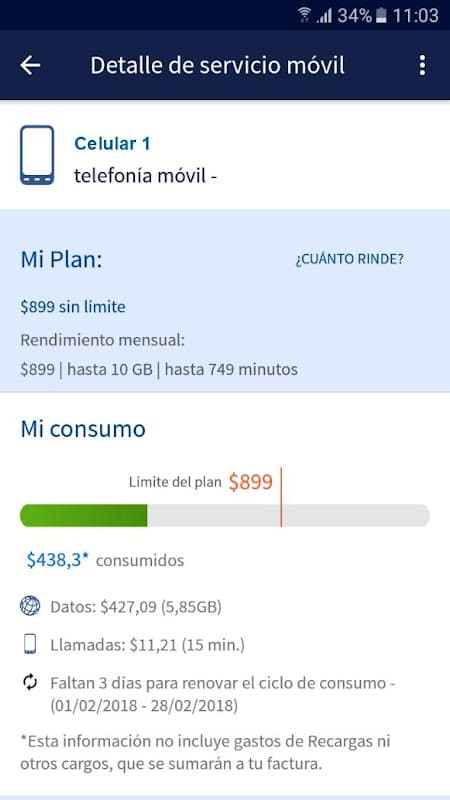 MiAntel screenshot 2