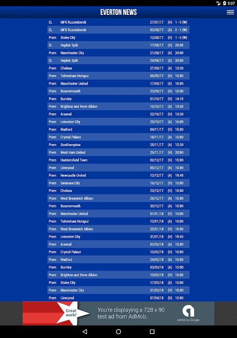 Everton News - Fan App screenshot 2
