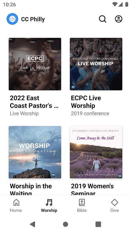 Calvary Chapel of Philadelphia screenshot 2