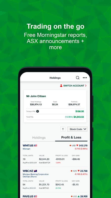 St.George Directshares Mobile screenshot 2