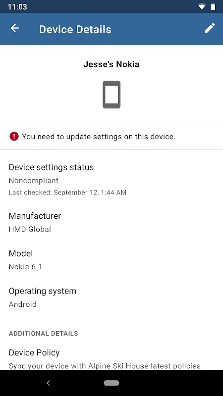 Microsoft Intune screenshot 2