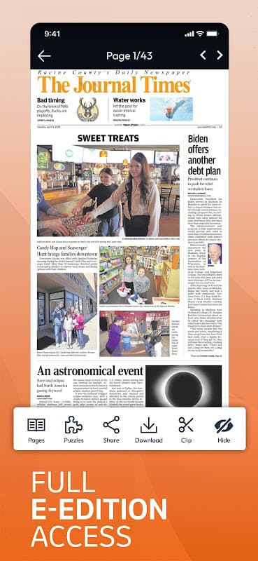 Journal Times screenshot 3