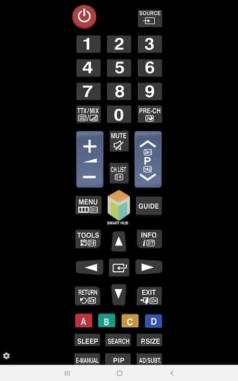 TV (Samsung) Remote Control screenshot 6