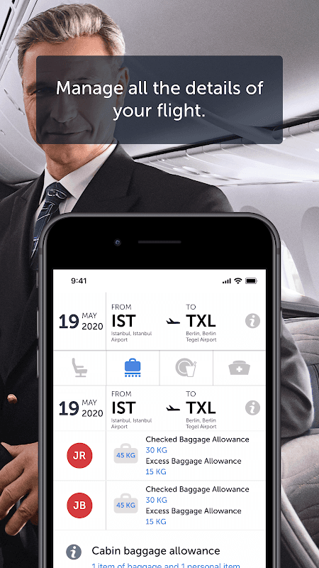 Turkish Airlines – Flight ticket screenshot 4
