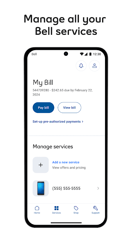 MyBell screenshot 2