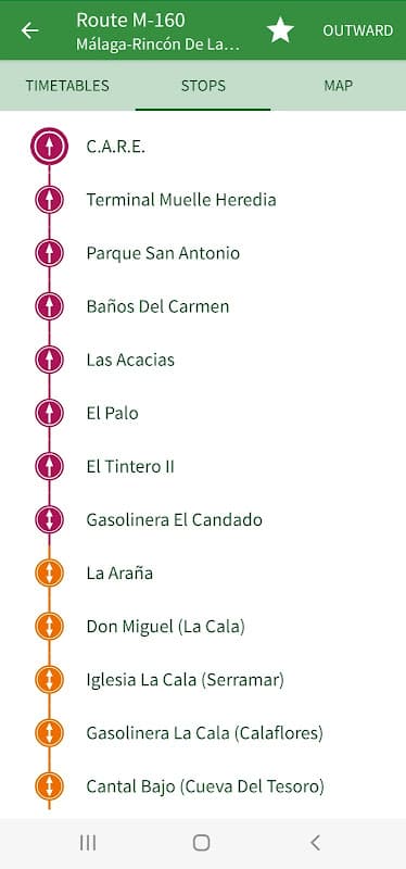 Consorcio Malaga screenshot 4