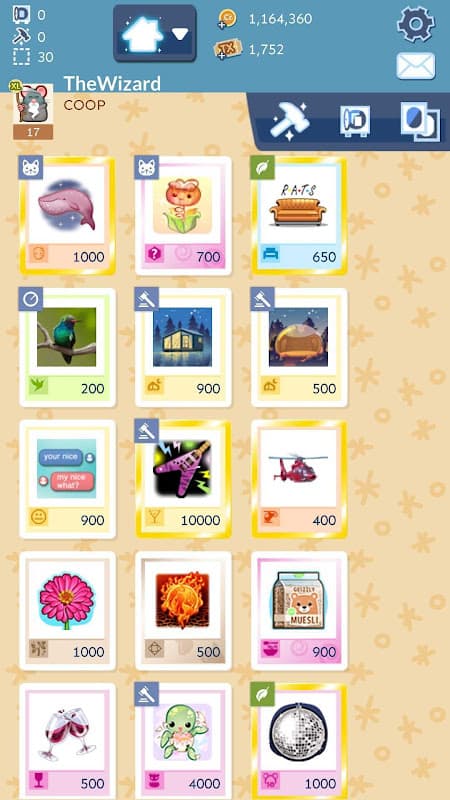 PackRat Card Collecting Game screenshot 1