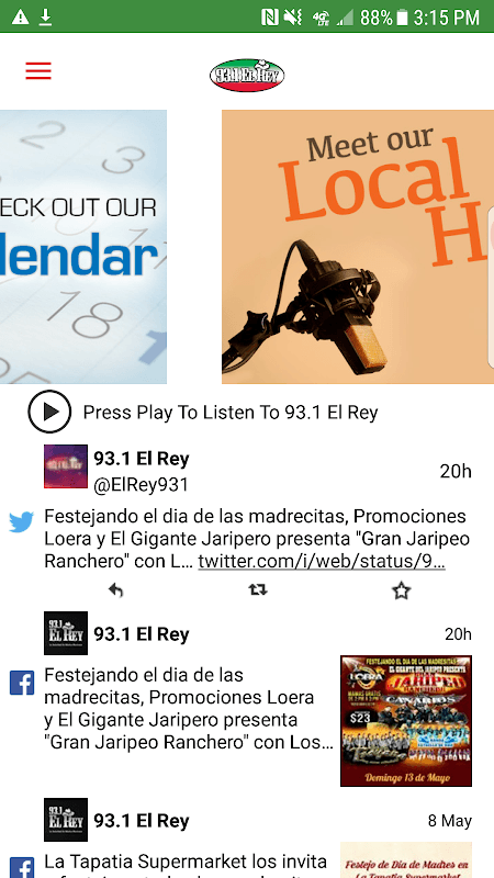 93.1 El Rey screenshot 2