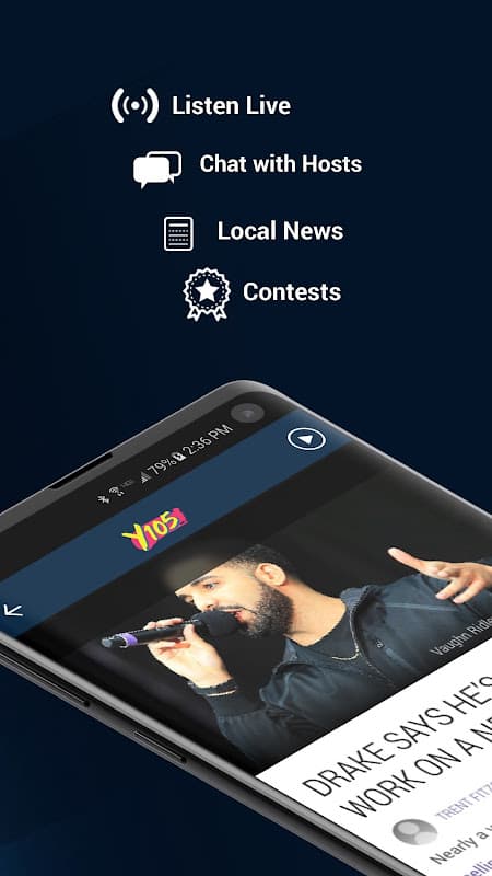 Y105 (KLYV) screenshot 1