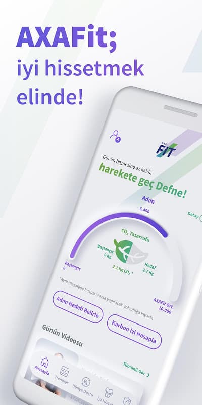AXAFit screenshot 1
