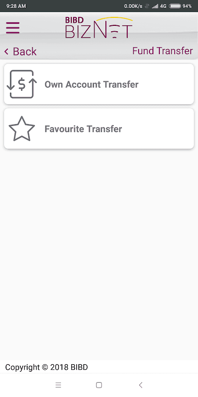 BIBD Biznet Mobile screenshot 5