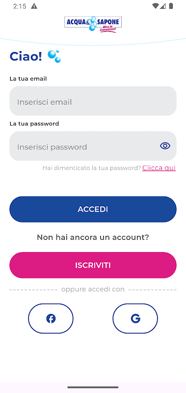 AcquaeSaponeClub screenshot 2