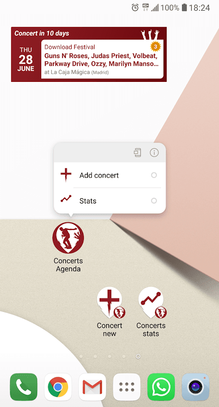 Concerts Agenda screenshot 3