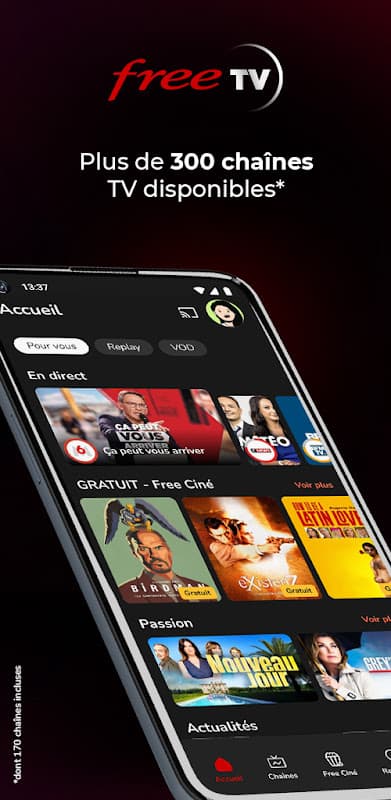 Free TV screenshot 1