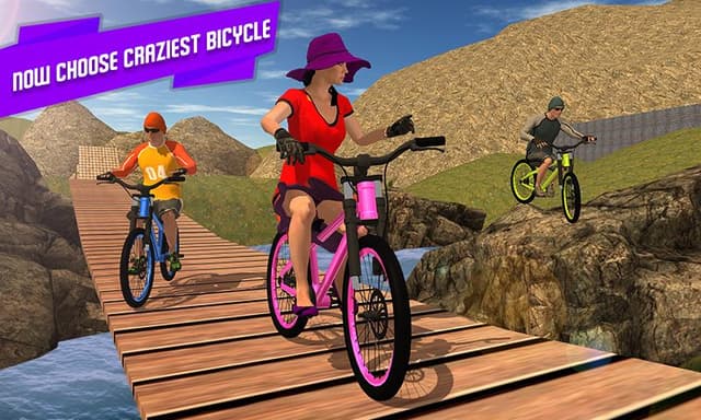 BMX Offroad Bicycle Rider Game screenshot 5