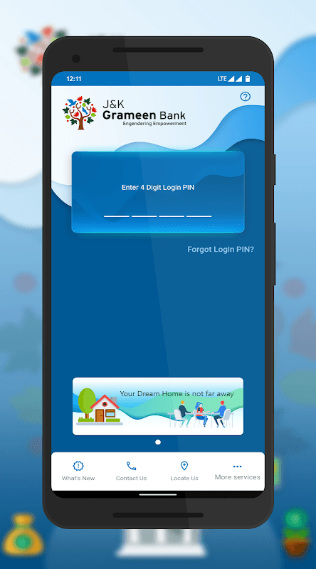 JKGB m-Bank screenshot 2