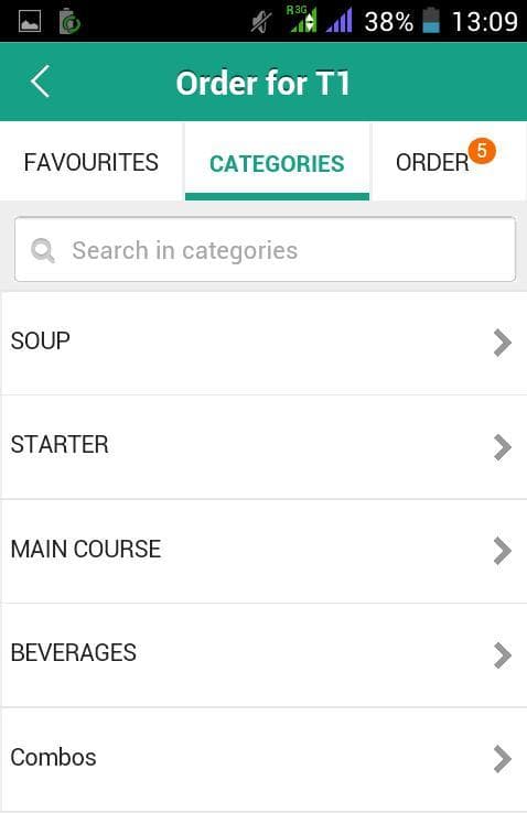 ServJoy -Stewards Order Taking screenshot 3
