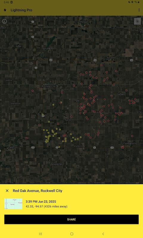 My Lightning Tracker - Live Thunderstorm Alerts screenshot 5