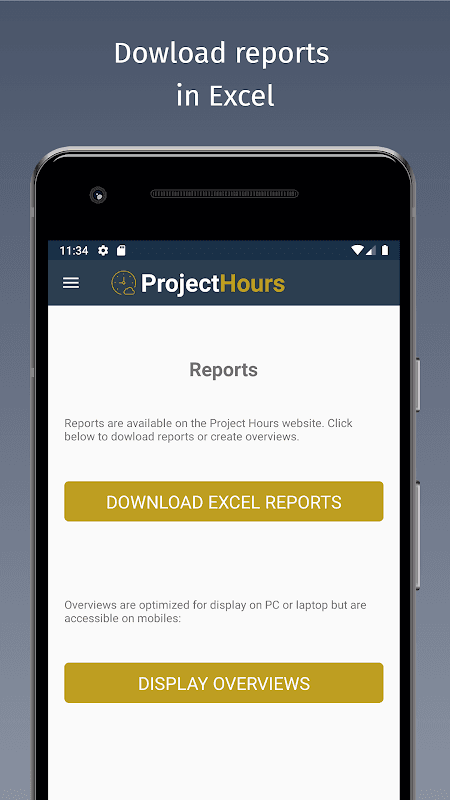 Project Hours Time Tracking screenshot 4