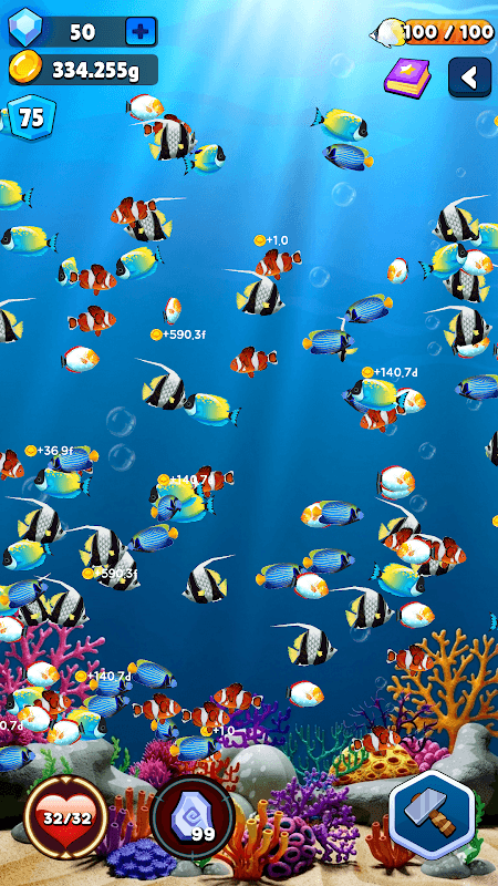 Merge Fish Evolution screenshot 5