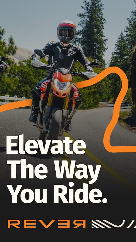 Rever Motorcycle - GPS Route Tracker & Navigation screenshot 1