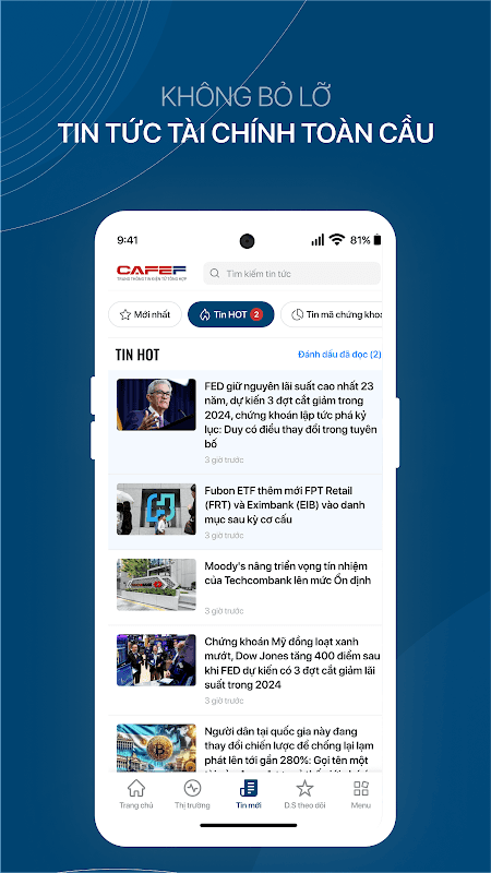 CafeF:Tin tức đầu tư, cổ phiếu screenshot 4