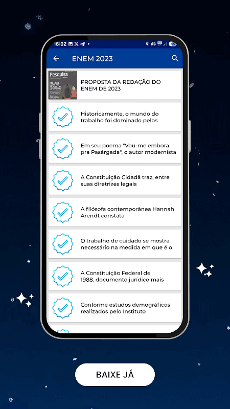 Redação Nota 1000 - ENEM 2026 screenshot 3