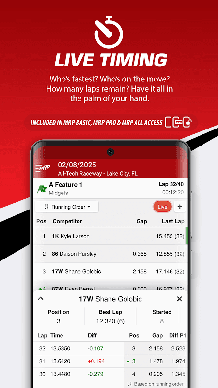 MyRacePass - The Official MRP App screenshot 6