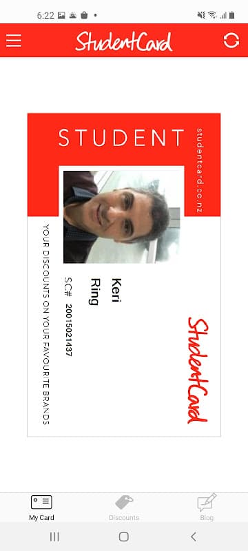 StudentCard screenshot 2
