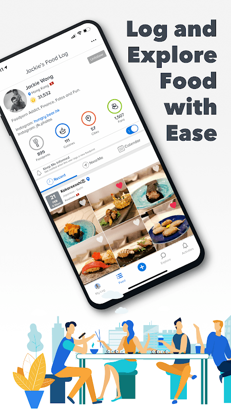 YUMMI: Restaurant & Food Log screenshot 1